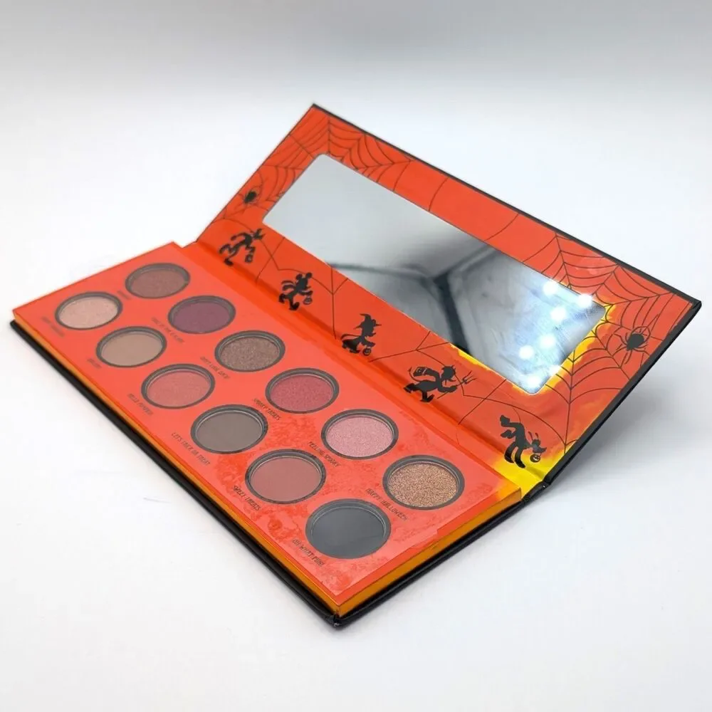 NEW Disney Halloween Minnie Mouse BOO  12 Color Eyeshadow Palette w/ Mirror